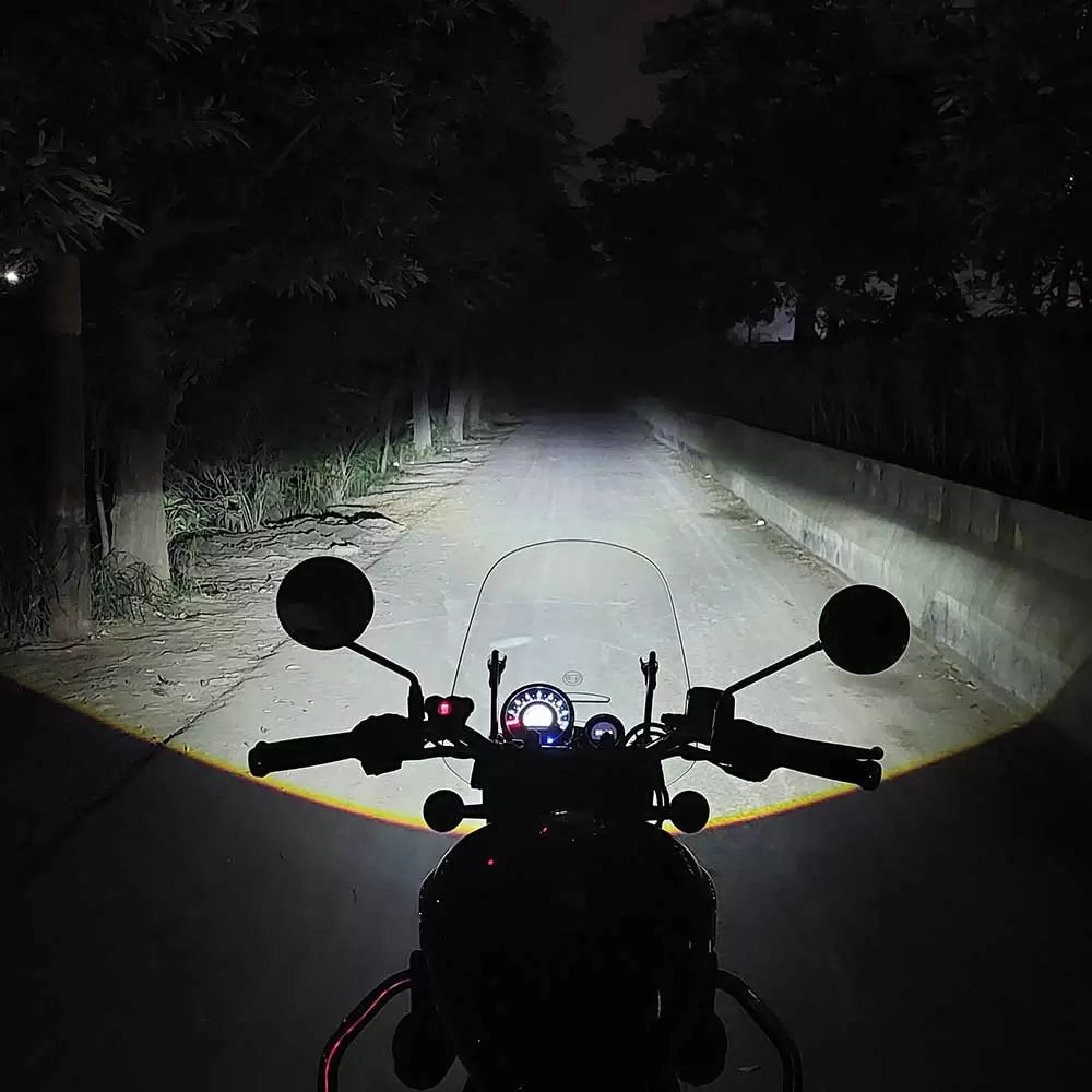 Vaishnu LED Touring Headlight For Royal Enfield Meteor 350