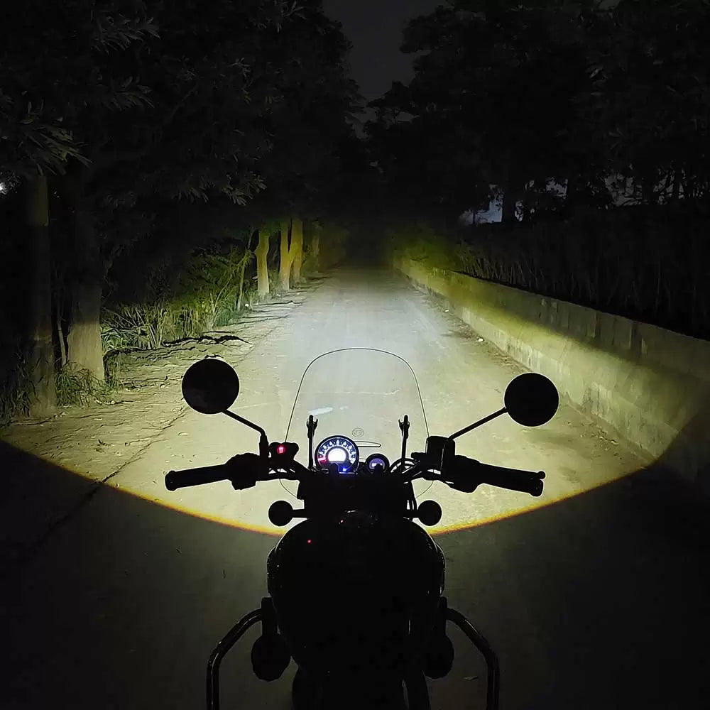 Vaishnu LED Touring Headlight For Royal Enfield Meteor 350